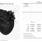 Punk Rave Goth Rose Ribbon Vintage Formal Hat