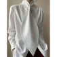 Vireous Everyday Elegant Women's High Neck Office Shirt