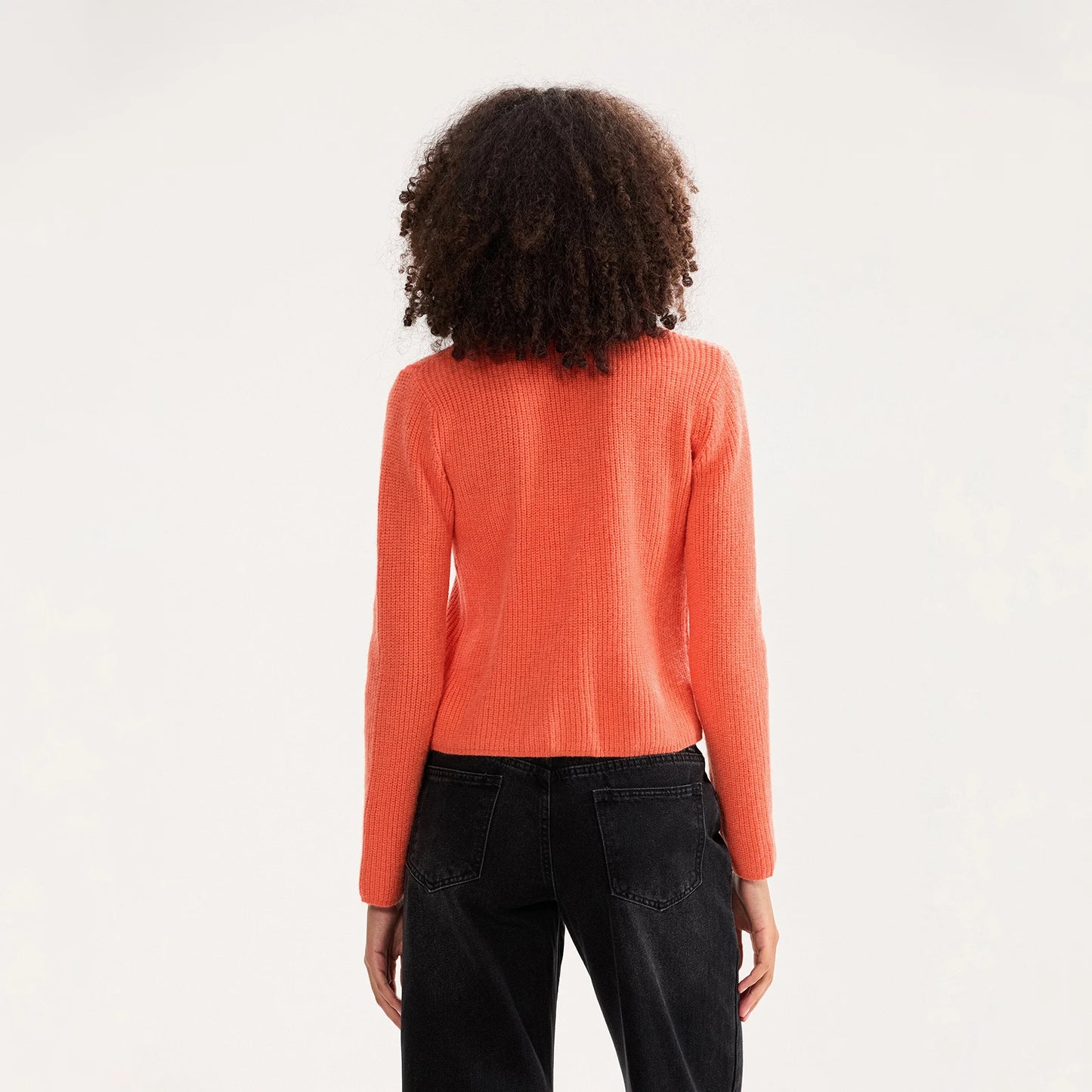 Bow Tied Front Knitted Women's Cardigan, Multi Colours