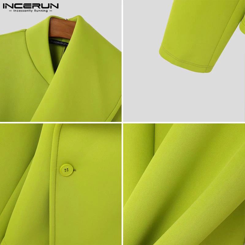 Unisex Asymmetric Deconstructed Loose Jacket