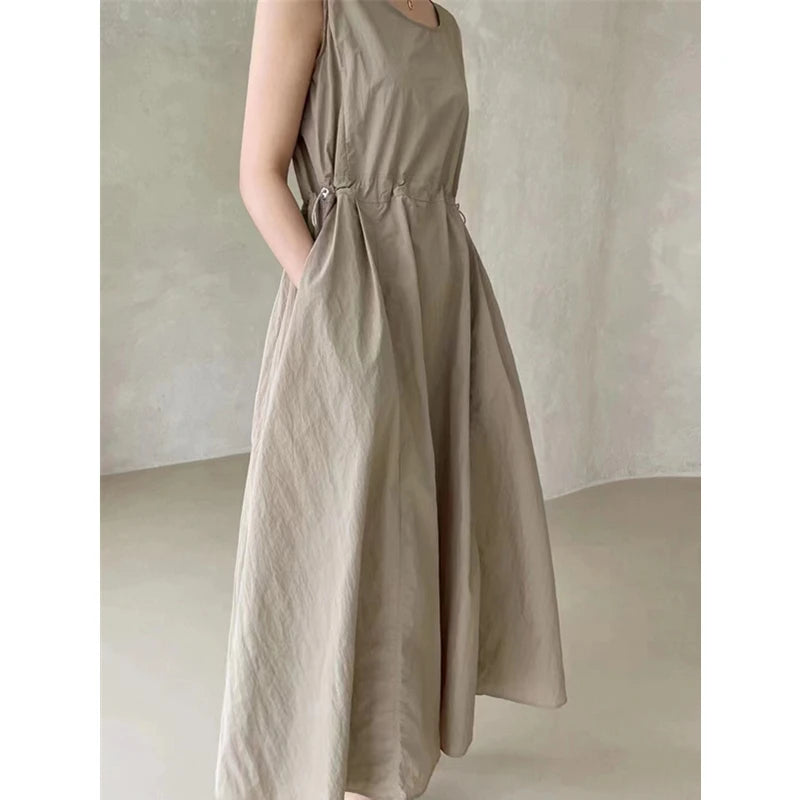 Two-Piece Women's Sleeveless Dress and  Matching Jacket Suit