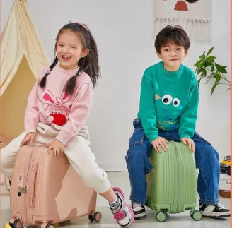 New Design Children's Ride-On Rolling Luggage, Trolley Box