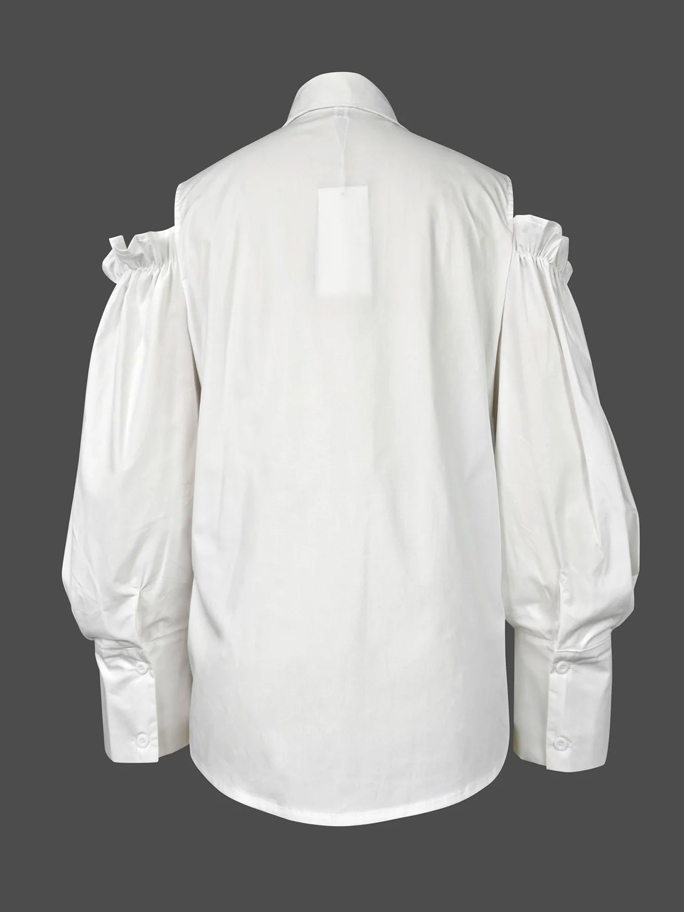 Vireous Women's Tuxedo Dress Shirt