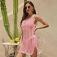 Women's Summer Sexy Hollow-Out Knitted Beach Cover-Up