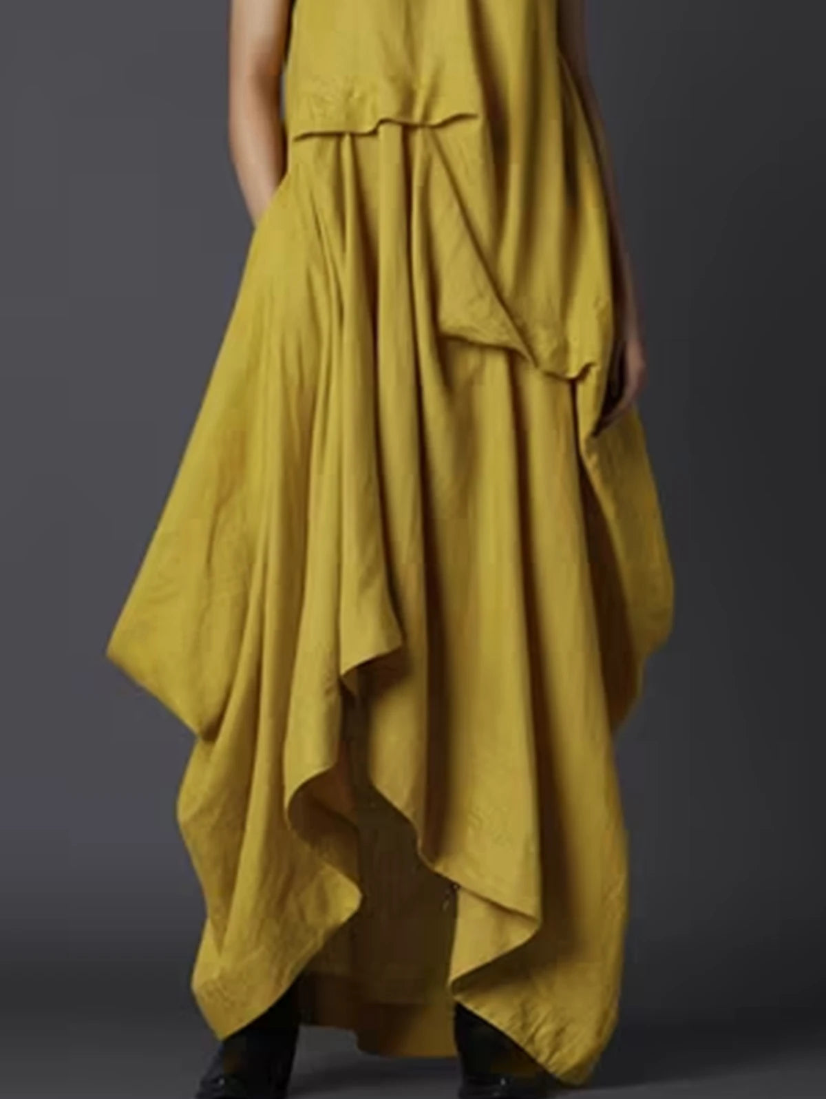 Summer Layered Pockets Dress, Fashion Casual Loose Tank Dress, Plus Sizes