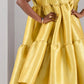 Plus-Size Women's Gold Satin Turn-Down Collar Casual Elegant Dress