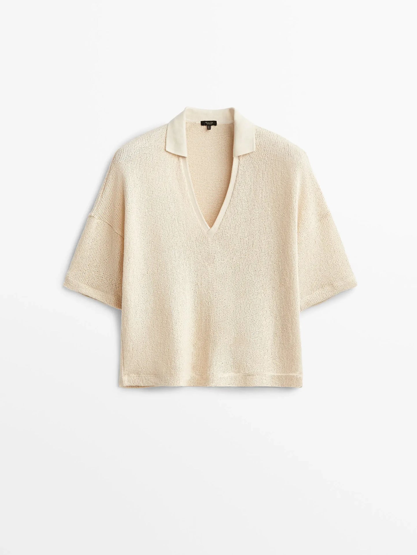 Women's Soft Knitted Polo Shirt, Catwalk Collection