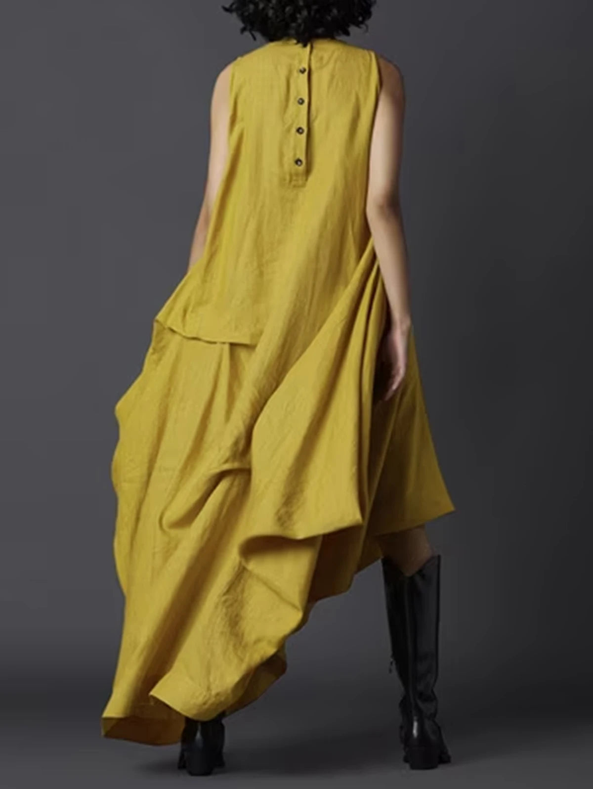 Summer Layered Pockets Dress, Fashion Casual Loose Tank Dress, Plus Sizes