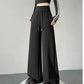 Vireous High-Waist Wide-Leg Women's Straight Loose Palazzo Pants