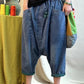 Women's Cropped Casual Baggy Denim Jeans