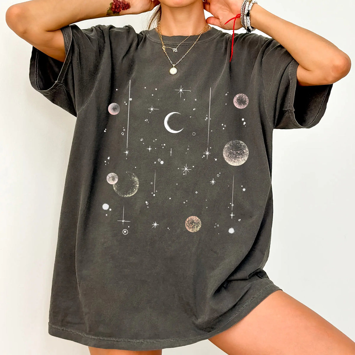 Oversize Starry Night Women's  T-Shirt