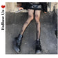 Streetwear Split Toe Socks, Strappy Lace Fishnet Stockings, Multi Designs