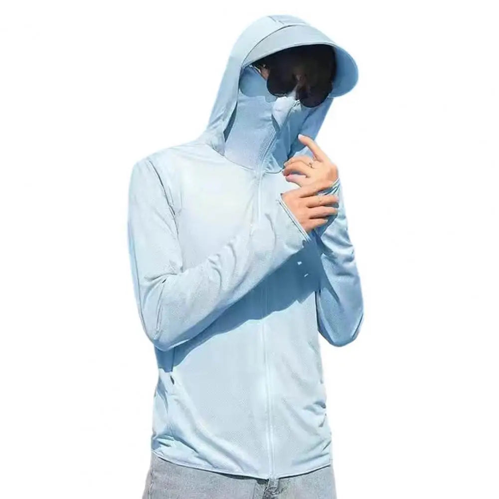 Unisex Lightweight Sun Block Jacket and Windbreaker, Multi Colours