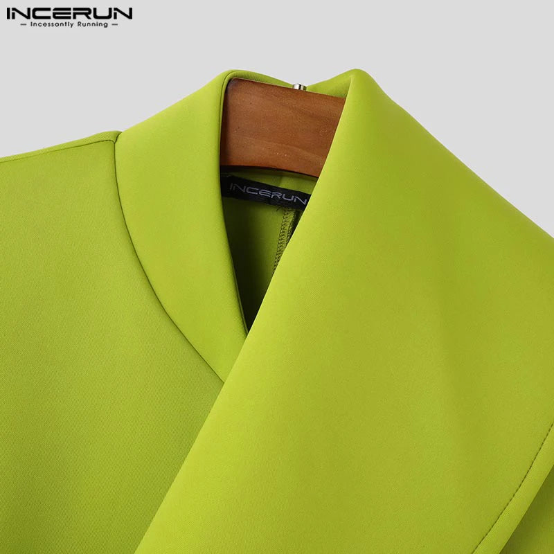 Unisex Asymmetric Deconstructed Loose Jacket