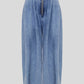 Women's High-Waist Denim Loose Barrel-Cut Jeans, Lantern Pants