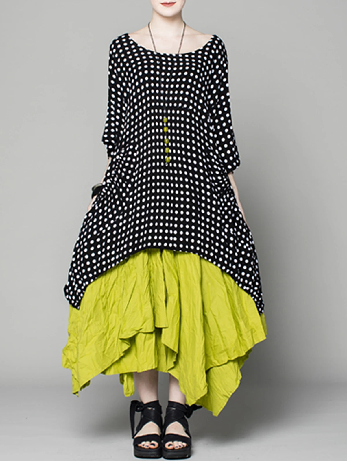 Hip Hop Street-Style Plus Size Women's Fashion Asymmetric Cropped Trousers