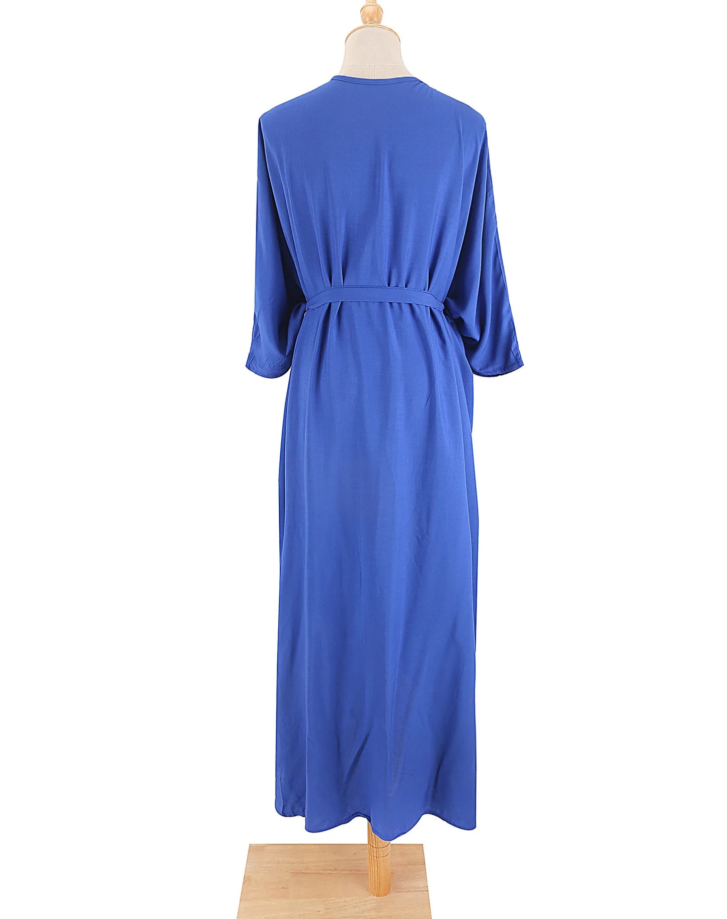 Loose Beach Kimono Cardigan Swimsuit Cover Up with Embroidery