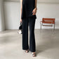 Vireous Simple Two-Piece Women's Summer Pants Suit