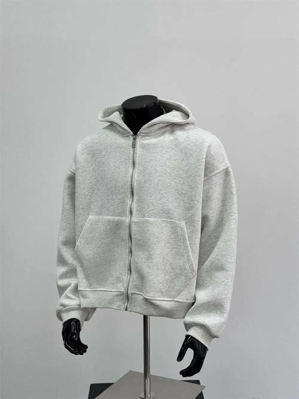 Unisex Travel Baggage Hoodie with Large Hidden Back Pocket