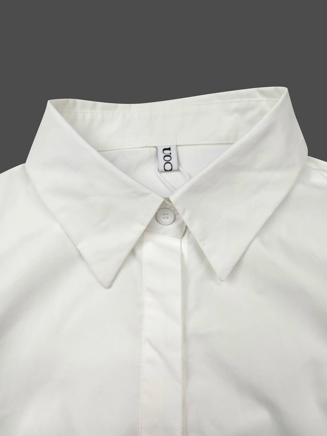 Vireous Women's Tuxedo Dress Shirt