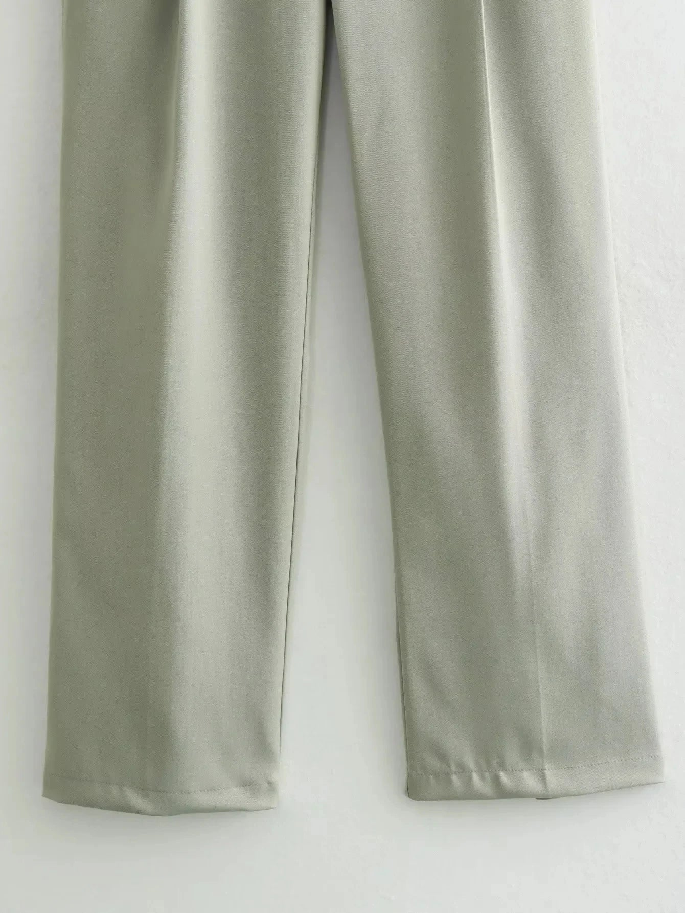 TRAFZA© Women's Pants Suit, Fashion Streetwear Wide-Leg Pants