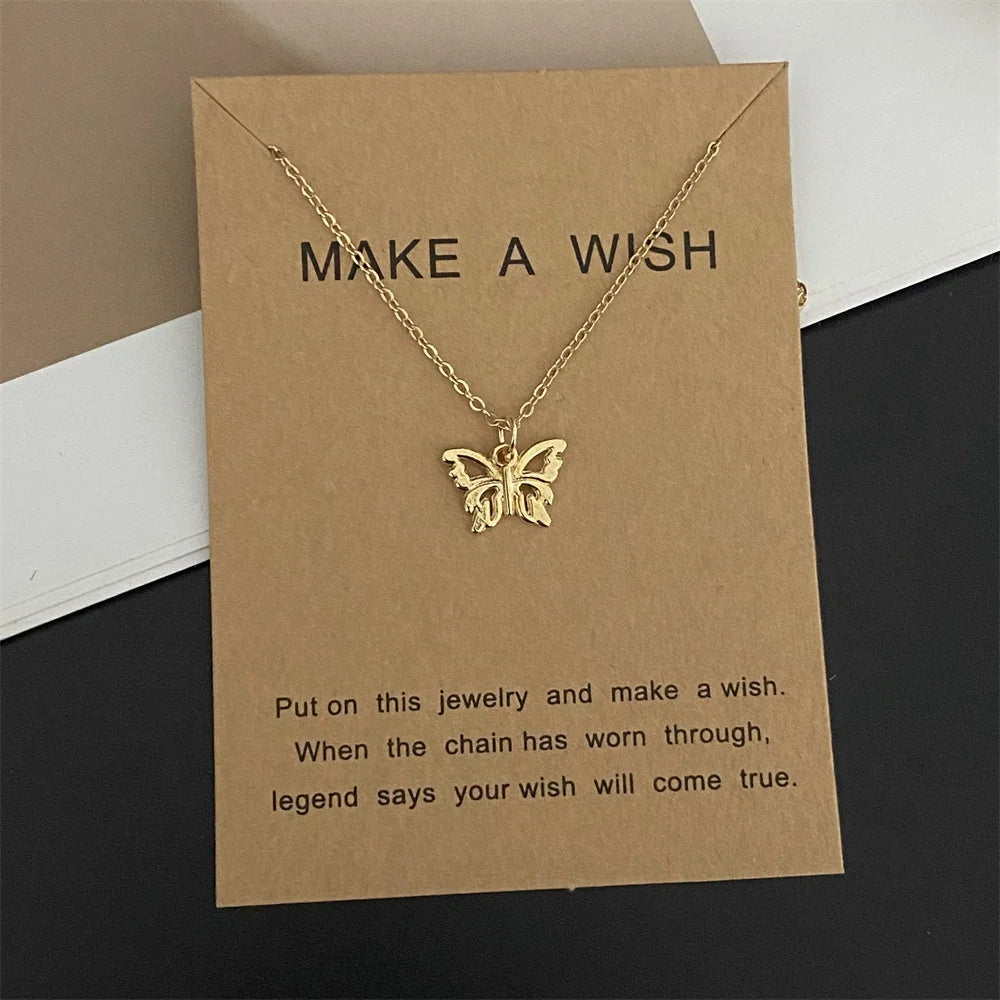 Moon Star Pendant Necklace, Multi Designs