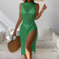 Women's Summer Sexy Hollow-Out Knitted Beach Cover-Up
