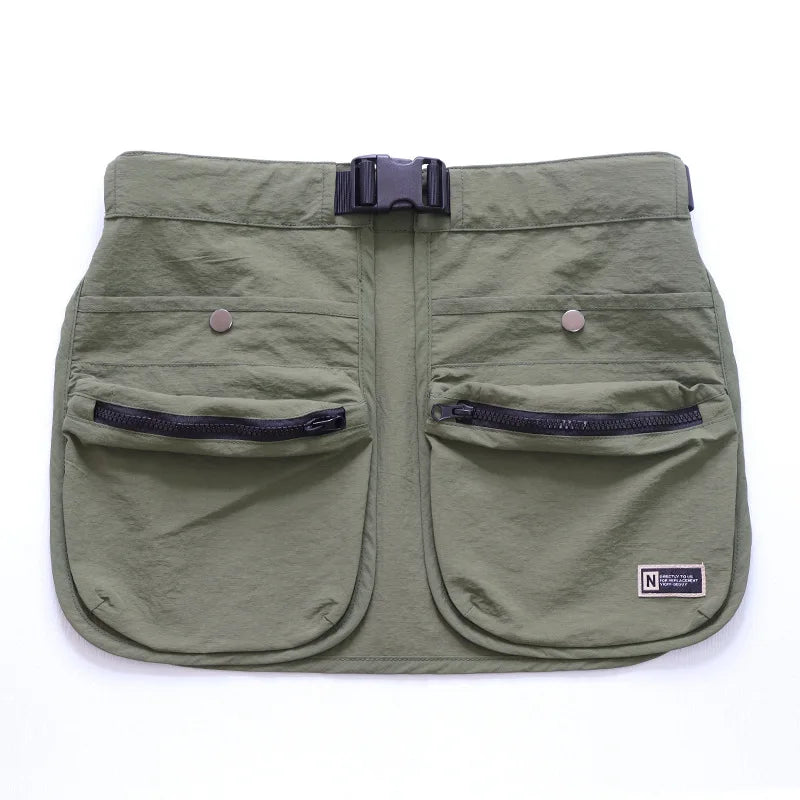 Trendy Outdoor Multi-Function Waist Pack with Pocket Zipper