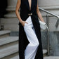 Loose Elegant Long Sleeveless Cardigan Coat, Vest Outerwear