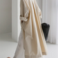 Vireous Cotton and Linen Women's Fashion Casual Loose Shirt Coat