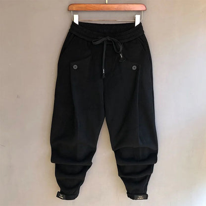 Vireous Men's Casual Fashion Baggy Sweatpants
