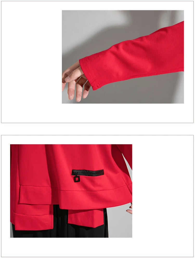 Vireous Streetwear Women's Round-Neck Fashion Top, Catwalk Collection