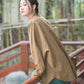Fashion Cotton Linen Women's Stand Collar Jacket, Multi Colours
