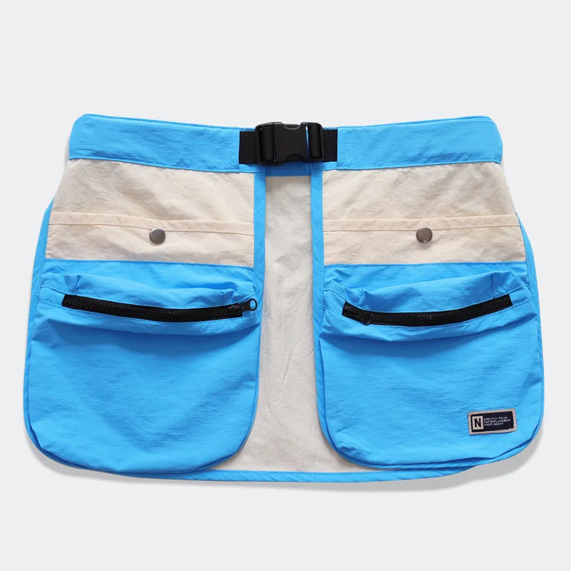 Trendy Outdoor Multi-Function Waist Pack with Pocket Zipper