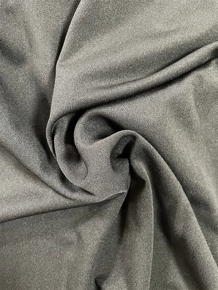 Sexy and Club, Mesh Cut-Out High-Neck Black Women's Top