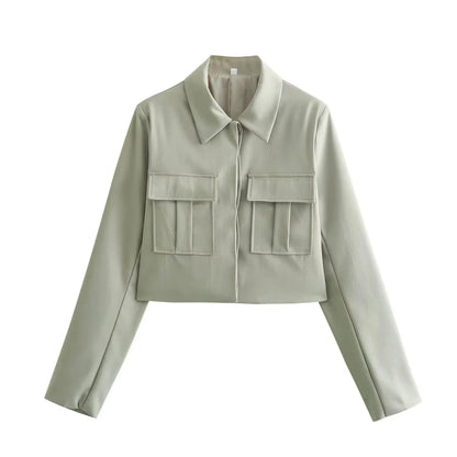 TRAFZA© Women's Pants Suit, Fashion Streetwear Wide-Leg Pants