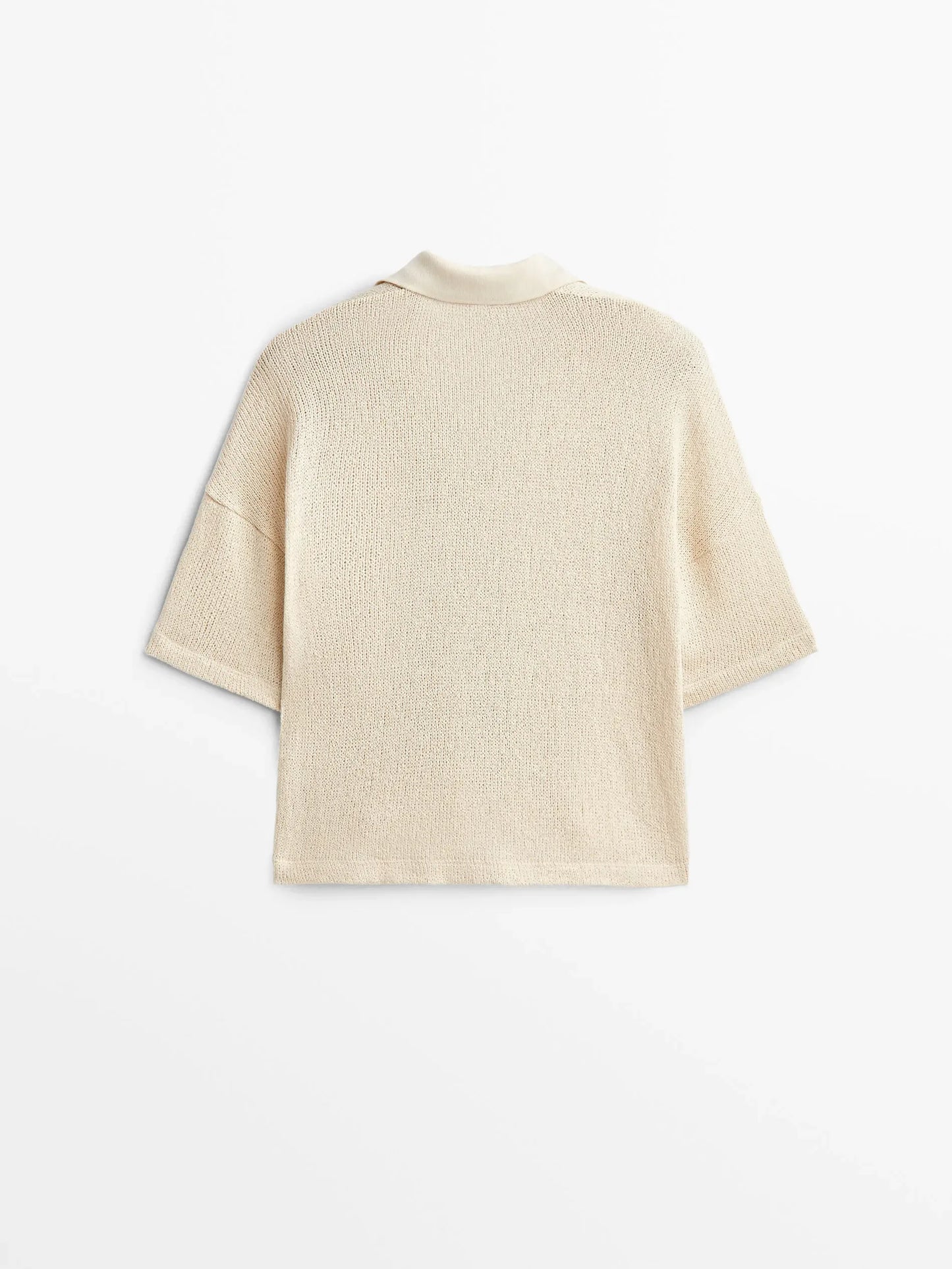 Women's Soft Knitted Polo Shirt, Catwalk Collection