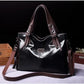 Fashion Versatile Tote Bag Two-Tone Large Capacity Handbag