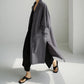 Vireous Cotton and Linen Women's Fashion Casual Loose Shirt Coat
