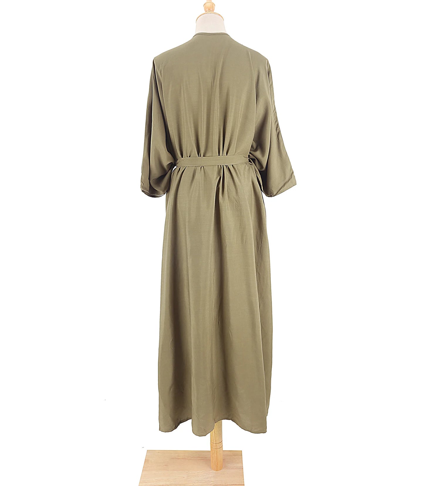 Loose Beach Kimono Cardigan Swimsuit Cover Up with Embroidery