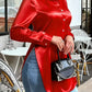 Vireous Classic Women's Satin Shirt with Elegant Shine