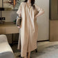Summer Linen Single-Breasted Women's Shirt Dress, Wear Two Ways