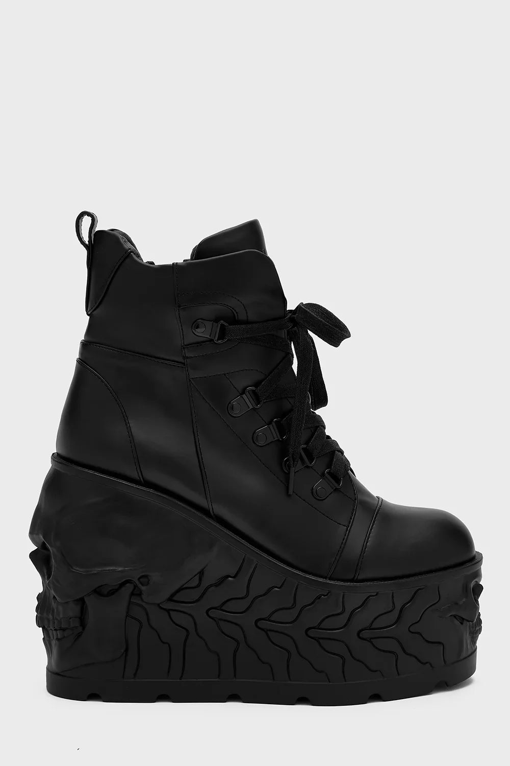 Killstar Doom Skull Platform Boots