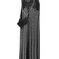 Banned Apparel Lamia Faux Leather & Mesh Maxi Skirt in Black
