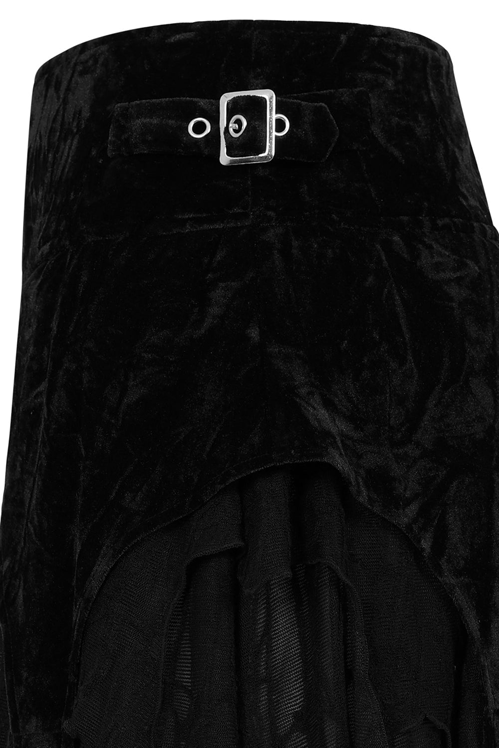 Banned Apparel Inferna Mesh Overlay Skirt