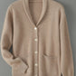 Vireous New Season Men's Shawl-Collar Cashmere Cardigan