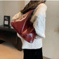 Large Capacity Soft Leather Tote Handbag, Multi Colours