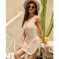 Women's Summer Sexy Hollow-Out Knitted Beach Cover-Up