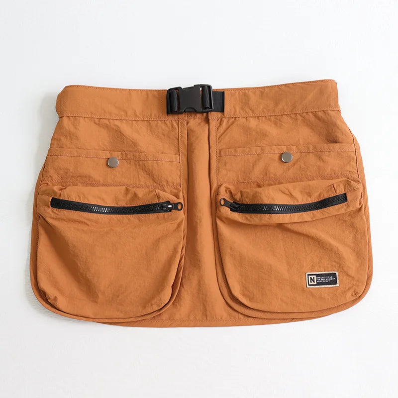 Trendy Outdoor Multi-Function Waist Pack with Pocket Zipper