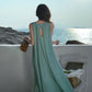 Vireous French Fashion Vacation-Style Dress